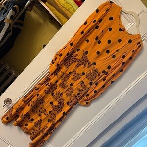 Farm Rio Caramel Banana Dress, Size XS